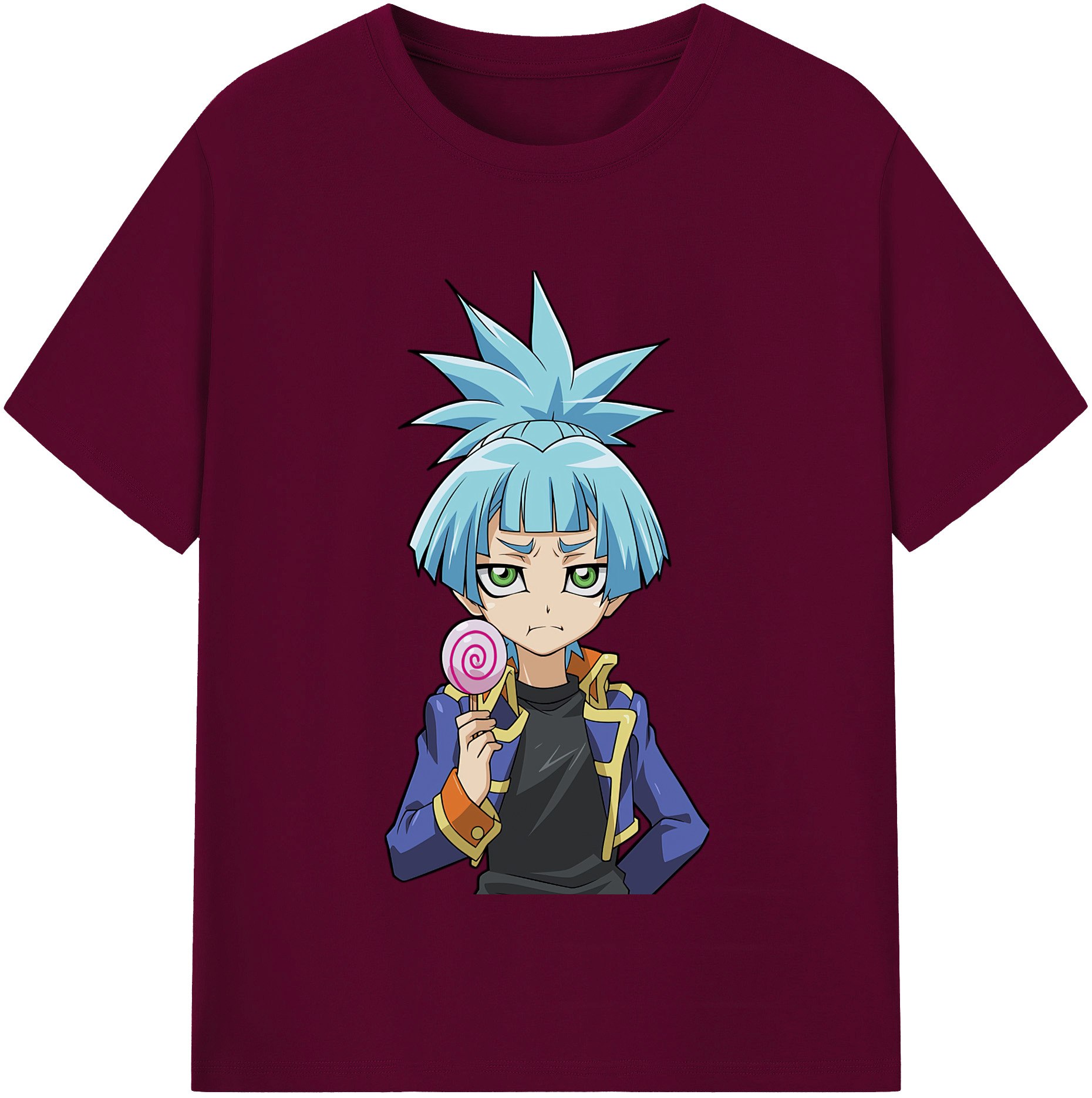 （画像用） 遊☆戯☆王 Yu-Gi-Oh! レディースカジュアルプリントTシャツ（綿100％）